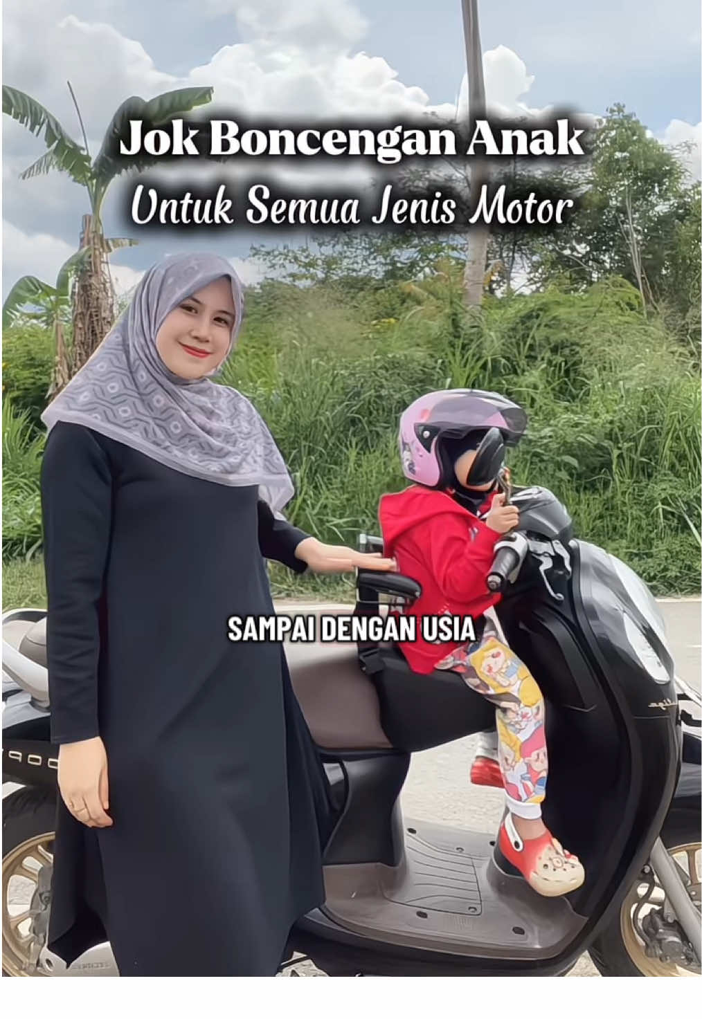 Jok boncengan anak untuk semua jenis motor. Yang mau langsung order di keranjang pojok kiri bawah yah #jokboncengananak #boncengananak #jokmotoranak #boncenganmotoranak #jokboncenganmotoranak 