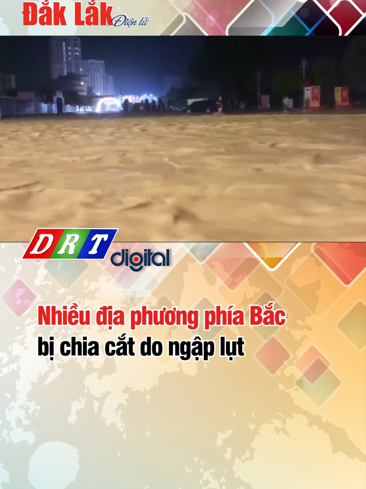 Cục Quản lý đê điều và Phòng chống thiên tai (Bộ NN&MT) cho biết, đến sáng nay, 8/10 đã có 7 người thiệt mạng, mất tích và 2 người bị thương và hư hỏng gần 10.000 ngôi nhà. #drtdigital #truyenhinhdaklak #tintucdaklak
