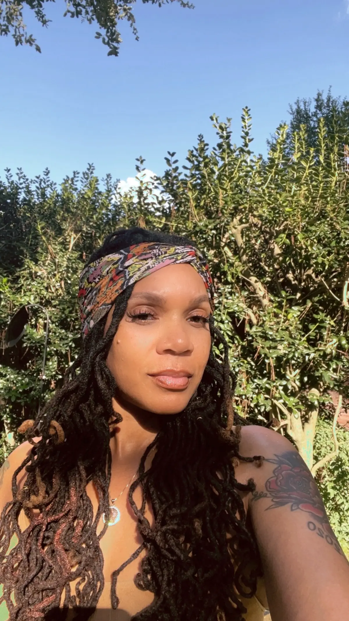 At peace, relieved, no pressure. Just living and living life. #trustingtheprocess 