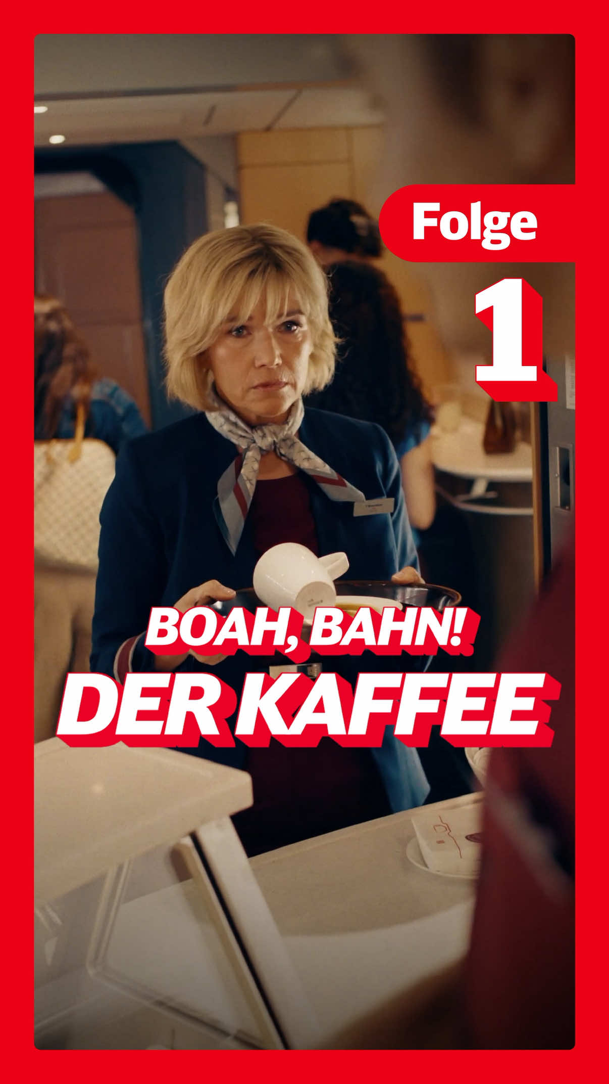 Diese Folge kann Spuren von Kaffee enthalten.  Boah, Bahn! Wir sitzen alle im selben Zug – eine Serie der Deutschen Bahn mit Anke Engelke.   Alle Folgen findest du immer direkt hier im Feed.    #BoahBahn #EureDB #DeutscheBahn #FYP