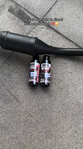 Kaya pala trending to sobrang mabisa BOSS Back to black Restorer #backtoblackrestorer #backtoblack #bossbacktoblack #blackrestorer #waxformotorcycle 