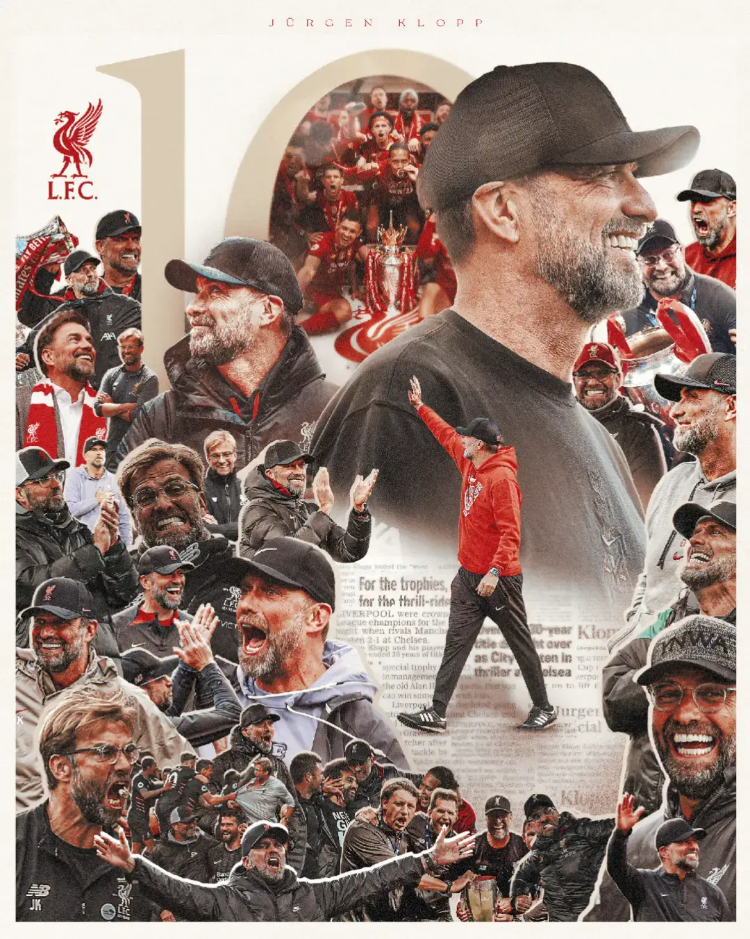 Ten years ago today, Jürgen was appointed Reds manager ❤️ A tremendous tenure 👏