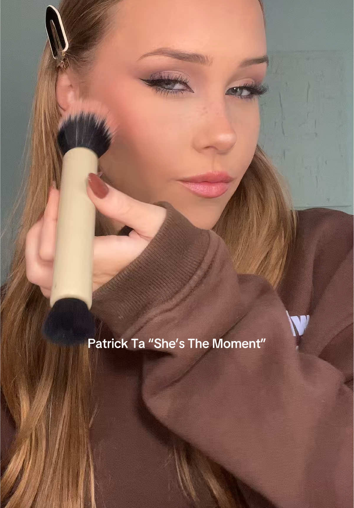 The most perfect peach blush by @Patrick Ta Beauty 🫶🏼 #patrickta #makeup #blush #makeuptok #fypシ 