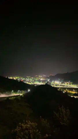 Indahnya Dimalam Hari Dari Atas Bukit Mandalika Lombok♥️#lombok #mandalika #mandalikacircuit #holiday #love🌹