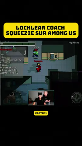 LOCKLEAR COACH SQUEEZIE SUR AMONG US  #fyp #video #views #viral #AmongUs 