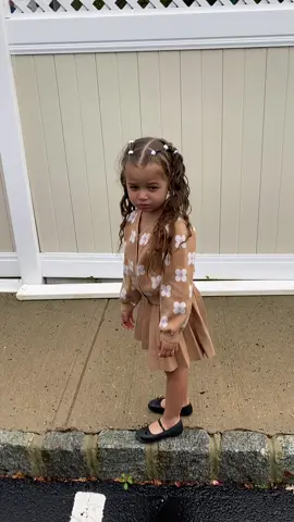 One thing about me is I’m always going to have her looking her best #mom #momtok #prek 