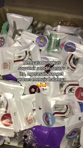 Alhamdulilah step by step #souvenir #souvenirpernikahan #souvenirmurah #jarumpentul 