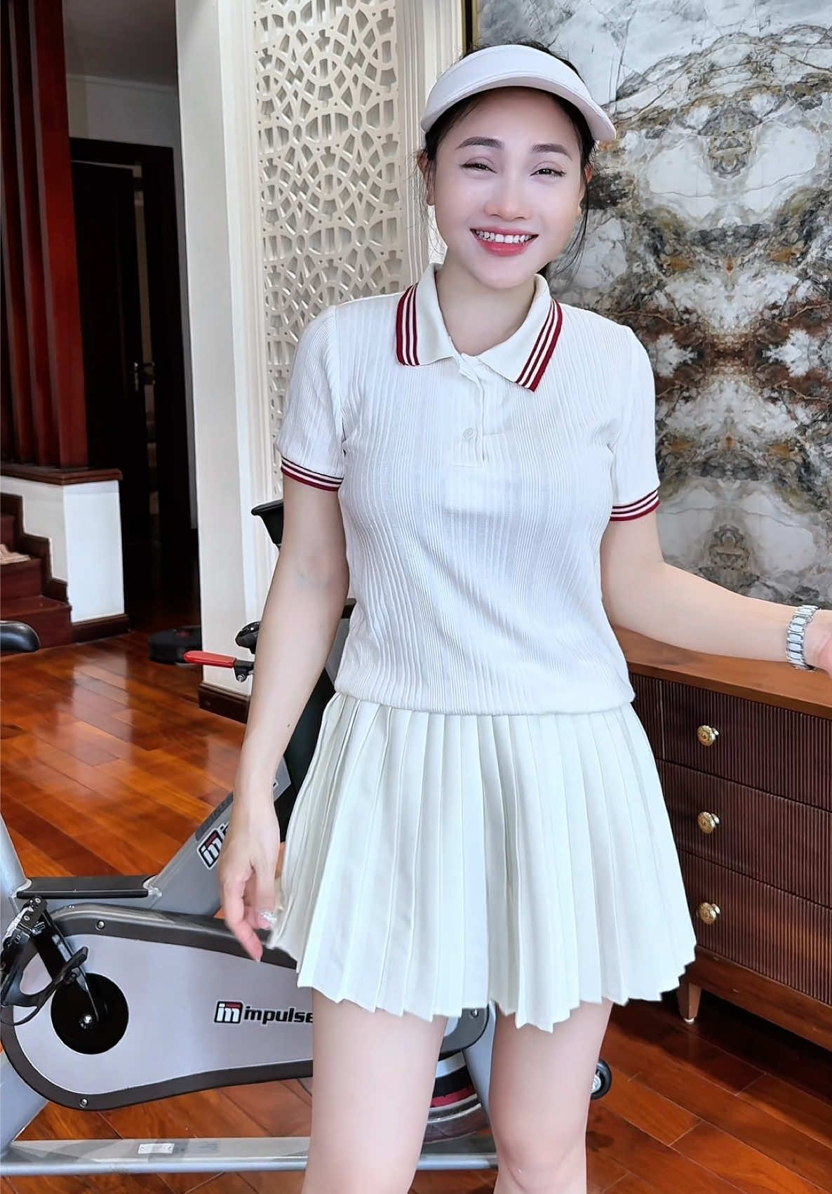 Sét len mongtoghi cộc tay cổ polo #gym #pickleball #xuhuong #thethao #setlen 