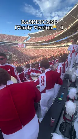 SOMETIMES I GIVE MYSELF THE CREEPS #fy #basketcase #alabama #milliondollarbanddrumline #football 