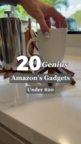 🛒✨ 20 GENIUS Amazon Finds Under $20! ✨💸 You don't need to spend a fortune to upgrade your life — these viral Amazon finds are PROOF! 😍 From cleaning hacks to smart gadgets, every one is small but mighty! Here's what everyone's grabbing 👇 🧤 Flashlight Gloves – Light exactly where you need it 🔌 Magnetic Cable Clips – No more tangled cords! 🧔 Beard Cleaner Brush – Keep grooming tools spotless 🧺 3-Tier Pop-Up Organizer – Perfect for travel or dorms 🎧 Earbud Cleaning Kit – Get your AirPods actually clean 💄 Foldable Travel Mirror – Compact & portable 💍 Jewelry Cleaning Stick – Instant sparkle, no soaking 💡 Smart Bulbs – Control lighting from your phone 🧺 Glove Drying Rack – The genius drying hack 🍟 Chip Bag Sealer – No more stale snacks! 🔥 Wooden Trivets – Protect counters in style 🍳 Silicone Grippers – Grab hot pans safely 🏷️ Mini Label Maker – Organization goals unlocked ☕ Drink Frother – Café vibes at home 🧼 Mopping Slippers – Clean while you walk (yes, really!) 🃏 Waterproof Playing Cards – Pool & beach proof 🎨 Slob Proof Paint Pen – Fix wall scratches perfectly 👚 Laundry Apron – Stay clean while doing laundry 🧻 Under-Cabinet Towel Holder – Maximize kitchen space 💨 Mini USB Fan – Perfect for desk, car, or camper Each one makes life easier, cleaner, or more fun 💛 🛍️ Shop all my faves — link in bio! Follow for more Amazon finds, organizing hacks & everyday must-haves! ✨ #amazonfinds #amazonmusthaves #geniusgadgets #primedaydeals #fyp #foryoupage