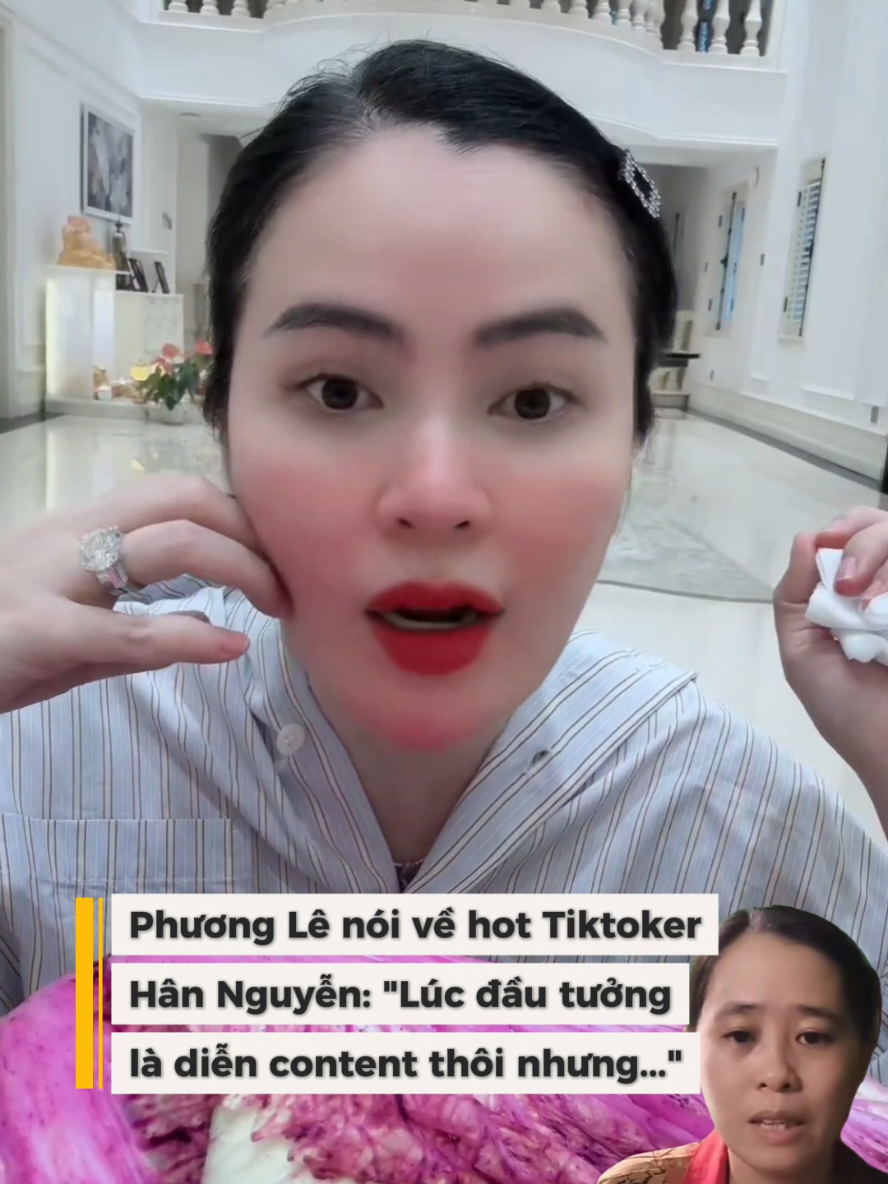 Hoa hậu Phương Lê khen ngợi chị Hân Nguyễn hết lời... #phuongle #hoahauphuongle #ngancollagen #hannguyen #tiktokgiaitri 