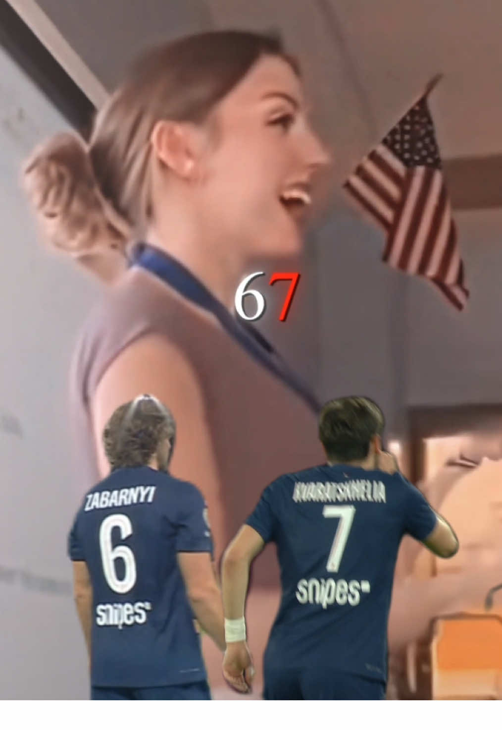 6️⃣ 🤲 7️⃣ #PSG #67 #DankMeme #SportsTikTok 