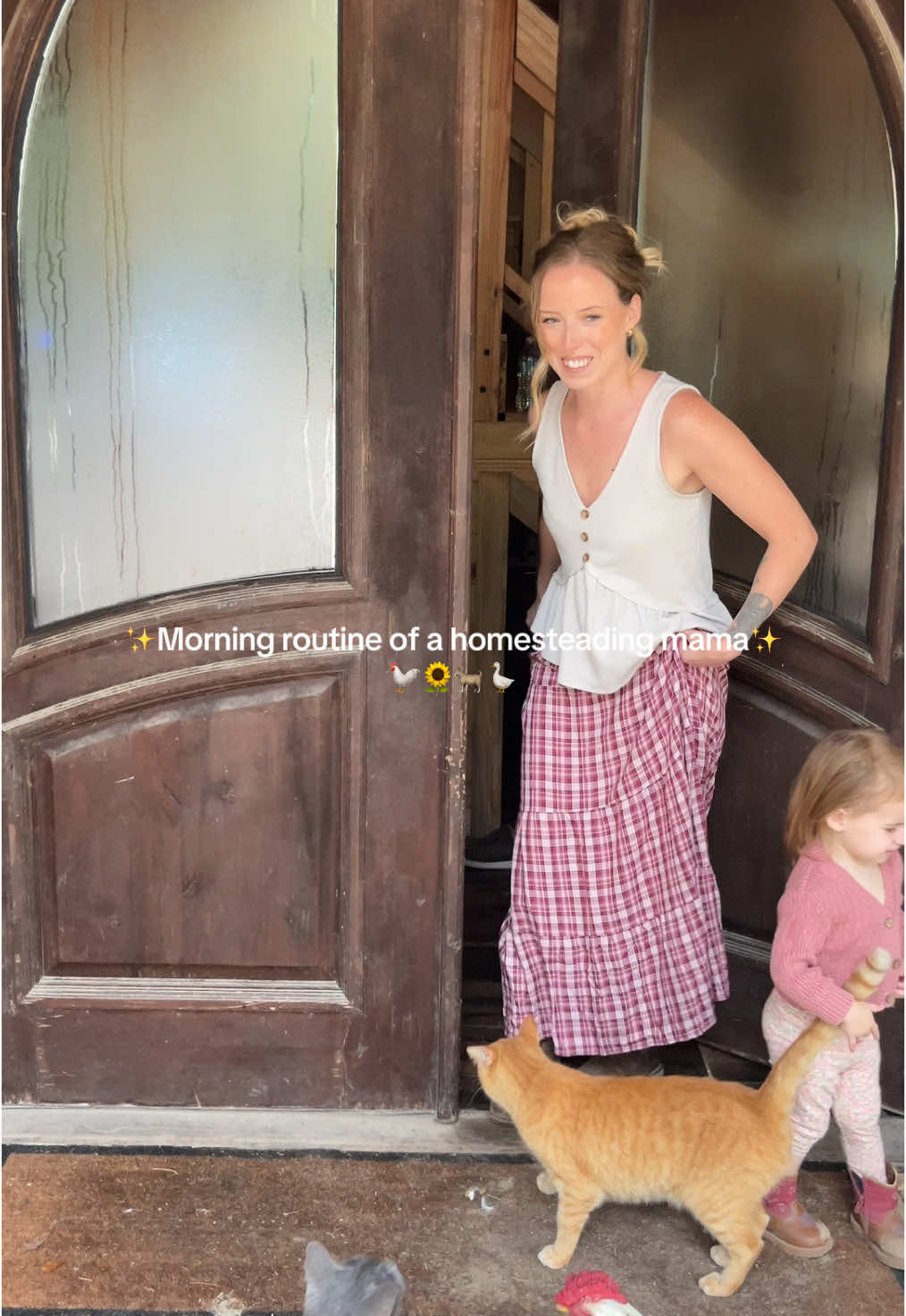 Morning routine of a Homesteading mama ✨  #morningroutine #Lifestyle #cottagecore #homestead #farmhouseaesthetic #cottage #vintagehome #countrylife #tradwife #homemaker #whimsy 