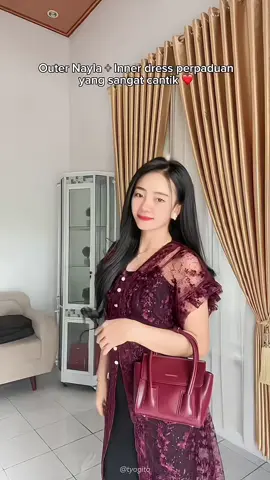 Kalau pakai outer ini rasanya pengen borong semua warna 😍🥰  #outer #outerbrukat #innerdress #rekomendasioutfit 