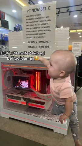 Cuba tag partner korg tengok dia bagi tak?🥰 #fyp #pcgaming #touchmediagamingstore 