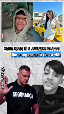 Caso Matheus Gabriel | nina santos pronunciamento | polemica segurança da nina santos | matheus gabriel luto #ninasantos #matheusgabriel #canaldodiego 