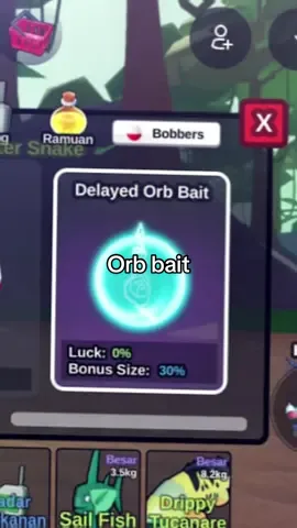 Talon baekk dapet big muluu pake bait ini😋 #fishit #roblox #robloxfyp #robloxtrend  