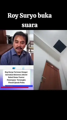 Roy Suryo buka suara#fyppppppppppppppppppppppp 