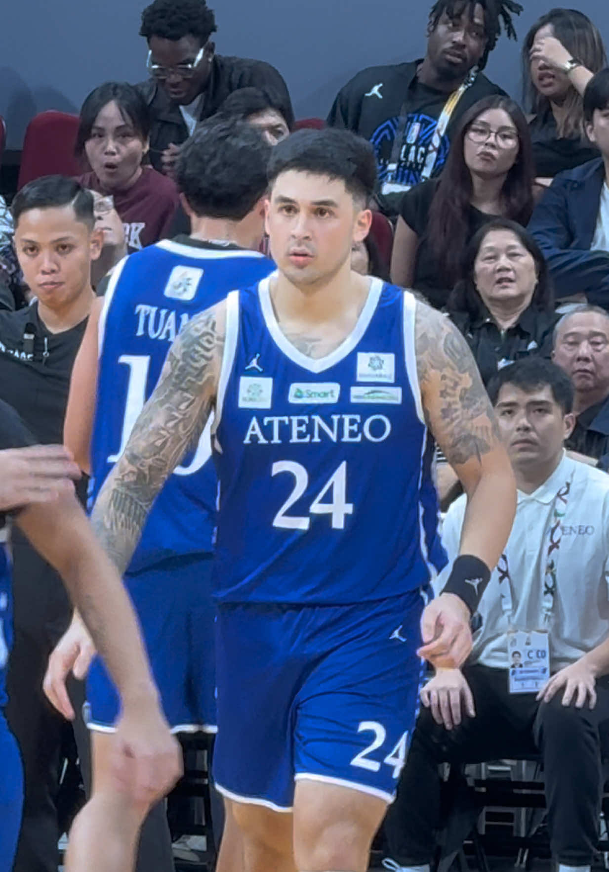 Effective nga, nakakawala talaga sya ng stress 💆🏻‍♀️ Ateneo Vs. UP Live Game October 8, 2025, MOA Arena #Escobar #Ateneo #Alarcon #UP 