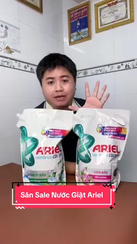 Combo 2 Túi Nước Giặt Ariel giá quá êm nhân dịp sale ngày đôi 10/10 trên TikTok #bamattron #lochocreview #nuocgiatariel #ariel #pgvietnam #tiktokshop1010 #muataitiktok #tmgr 