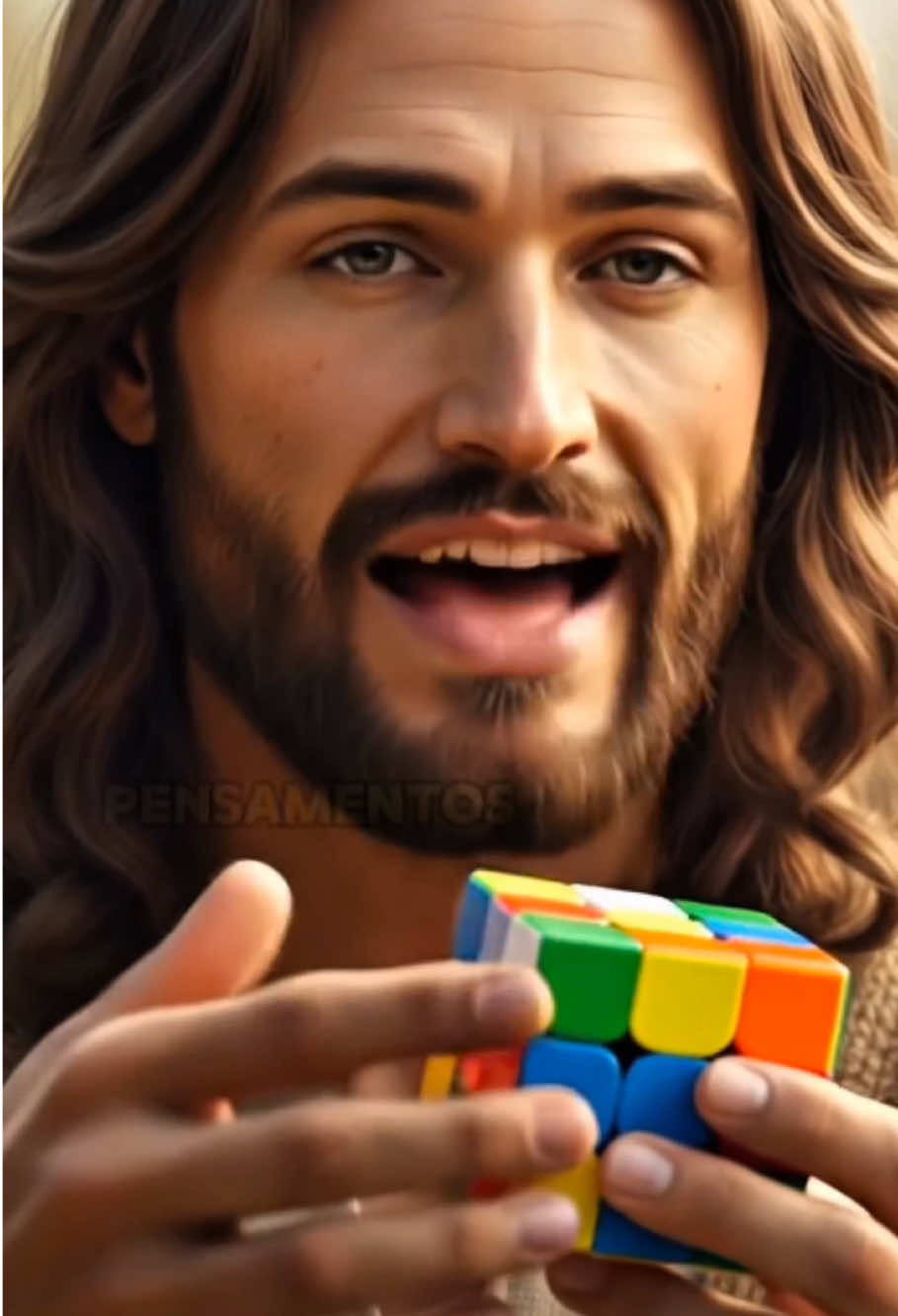 Não é só um cubo… há uma mensagem escondida aqui 🔑🙏🏾🕊️❤️‍🔥#jesus #evangelio #cristovive #Deus #biblia 