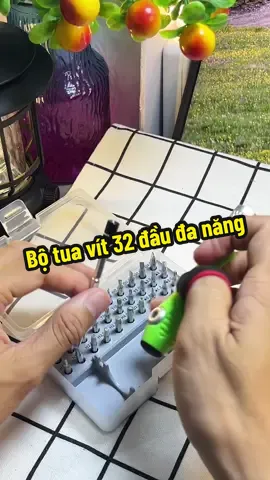 Bộ tua vít 32 đầu đa năng #tuavit #tuavitdanang #giadungtienich #vitdanang #huynhshopbachhoa 