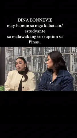 #DinaBonnevie with daughter, #DanicaSotto ay may panawagan sa mga kabataan sa isyu ng #corruption sa bansa.  On the other hand, both are happy for their #HouseofD na may 2nd season na simula sa Oct 17 at 7pm sa You Tube. 