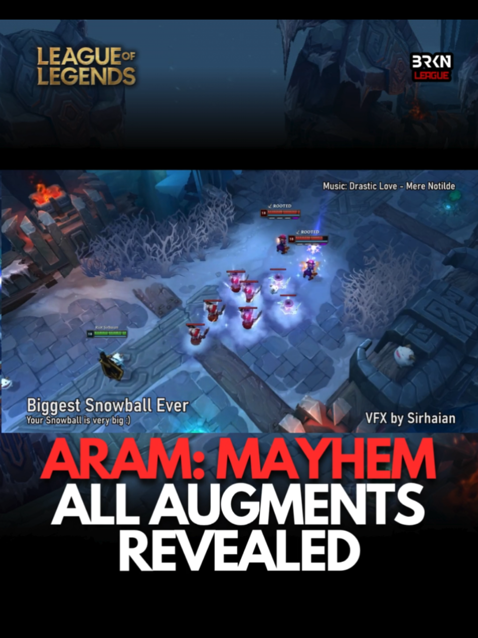 league of legends new aram mayhem game mode augments by sirhaian/Youtube #leagueoflegends #GamingOnTikTok #gaming 