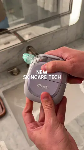 I have been loving the @Shark Beauty CryoGlow face mask, so I knew I had to try the new FacialPro Glow. And so far, I have been loving the results! #SponsoredbySharkBeauty #SharkFacialProGlow #SharkDePuffi 