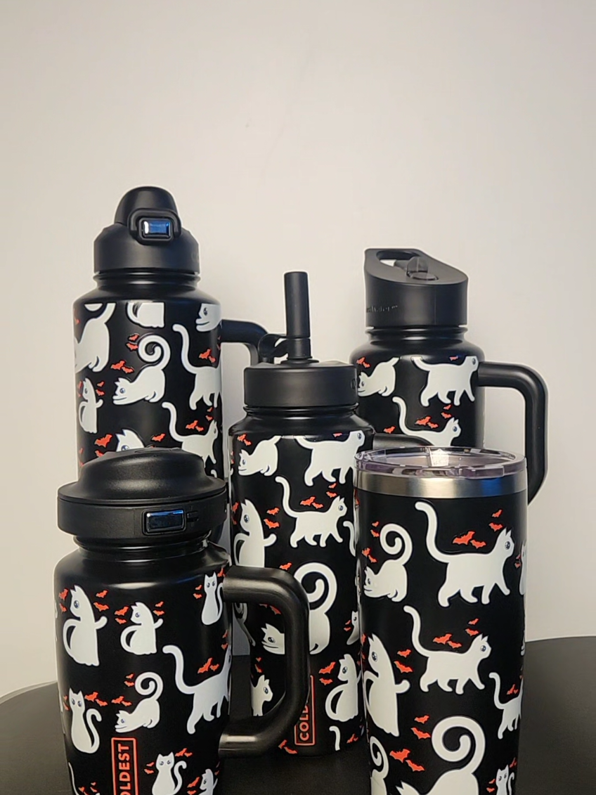 Obsessed with Bats And Cats by Coldest! #coldest #vibe #tumblersoftiktok #spookyseason 