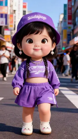 Soda pop dancing #sodapop #demonhunters #babydance #aivideo #baby 