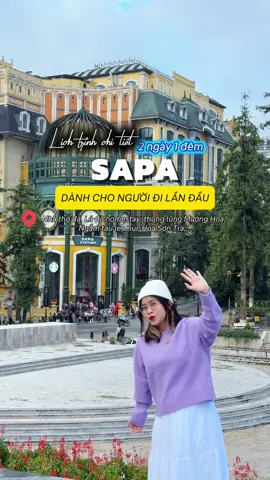 Lịch trình 2 ngày 1 đêm vi vu Sapa đầu đông 🍁🌤️ #UNIQLOVN #LifeWear #UNIQLOKnit #TrangPhucLenUNIQLO#travel #TikTokAwardsVN #dulichvietnam #traveltiktok #sapa 