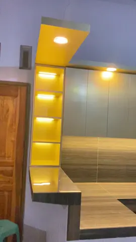 White gold #kmaluminiumngk #masukberanda #rekomendasi #kitchenset 