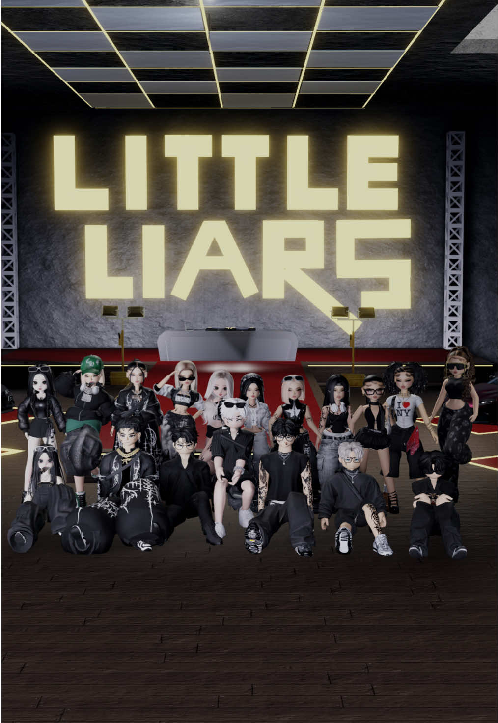 Mampir ke garasi @Little Liars💋  Terimakasih telah menyambut 🫶 #robloxfyp #robloxedit #littleliars #cdidroblox 
