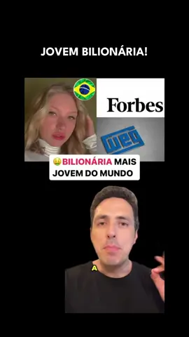 Conheça a incrível história da bilionária mais jovem do mundo! 💰✨ Confira os detalhes e inspiradores cortes do @tiohuli que vão te surpreender! #Inspiração 