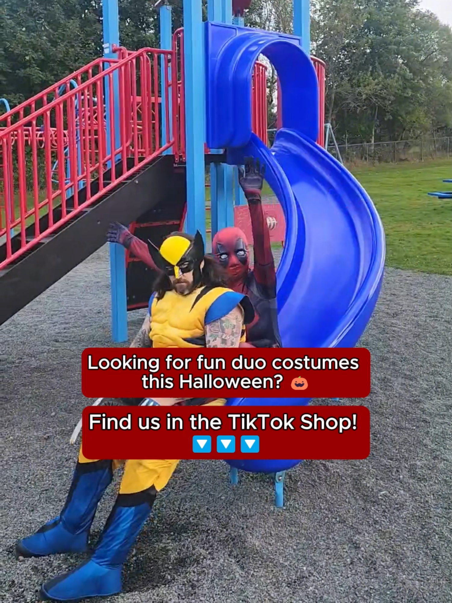 Name a more iconic duo. I’ll wait. Actually no, I won’t—I’ve got chimichangas to eat. #halloween2025 #halloweencostume #tiktokshop #duocostume