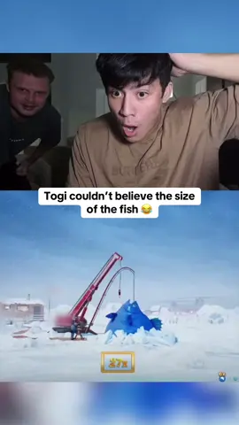 Togi attempts to beat the ice fishing game #kickstreaming 