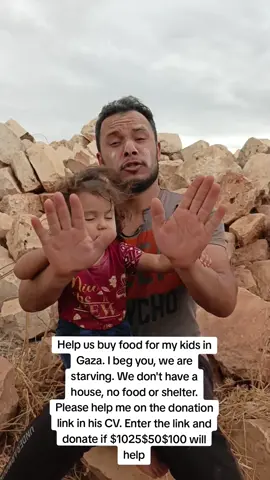 Please donate to get the kids out of Gaza, donate even if it's $25 and $1000, donation link for saving my children in CV