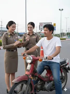 เส้นนี้ผ่านเป็นซ้อน😂 #ai