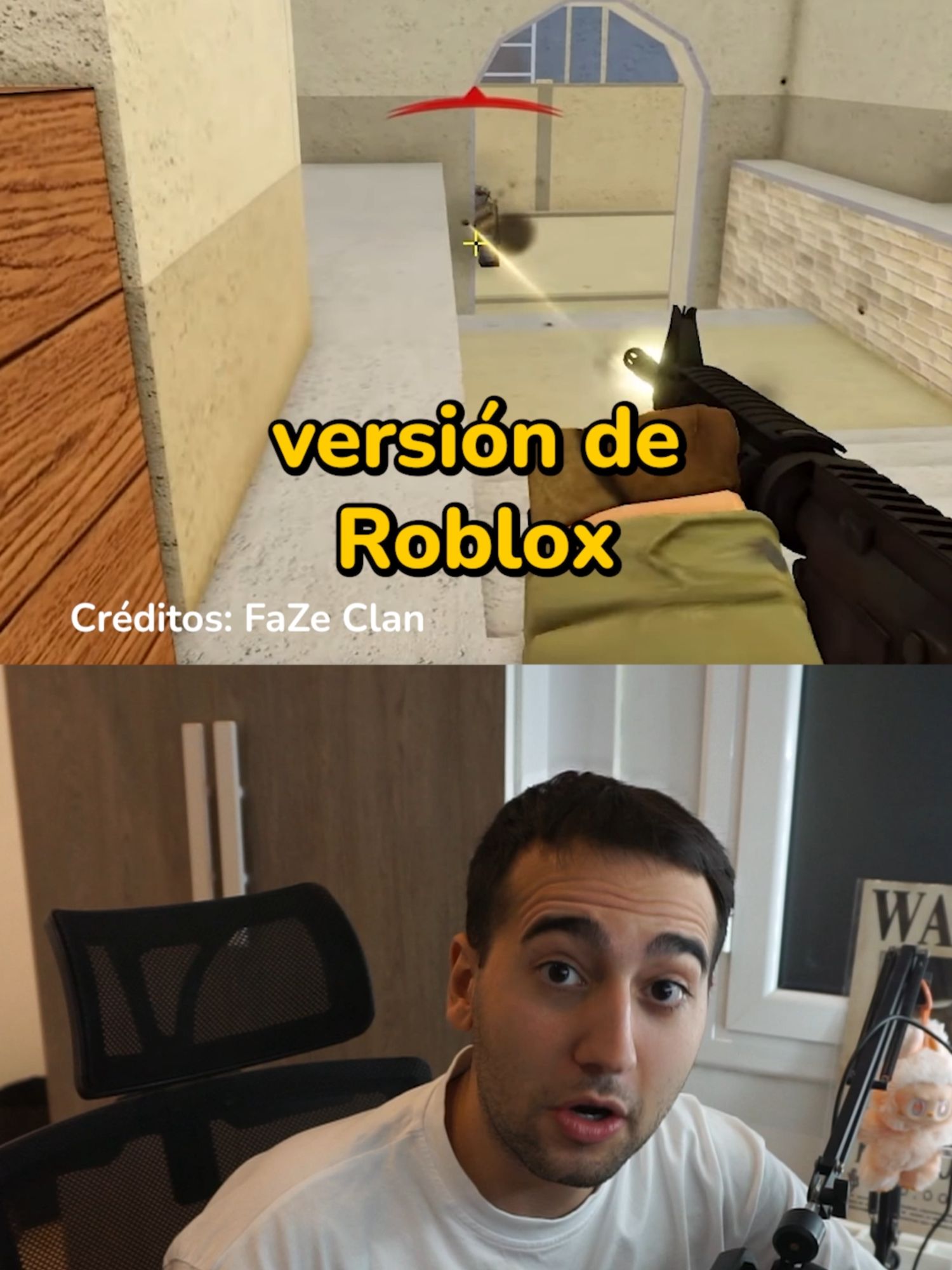FaZe Clan PERDIÓ contra un EQUIPO DE ROBLOX 🤣 #cs2 #csgo #gaming #gamer #valve #steam #fyp #roblox