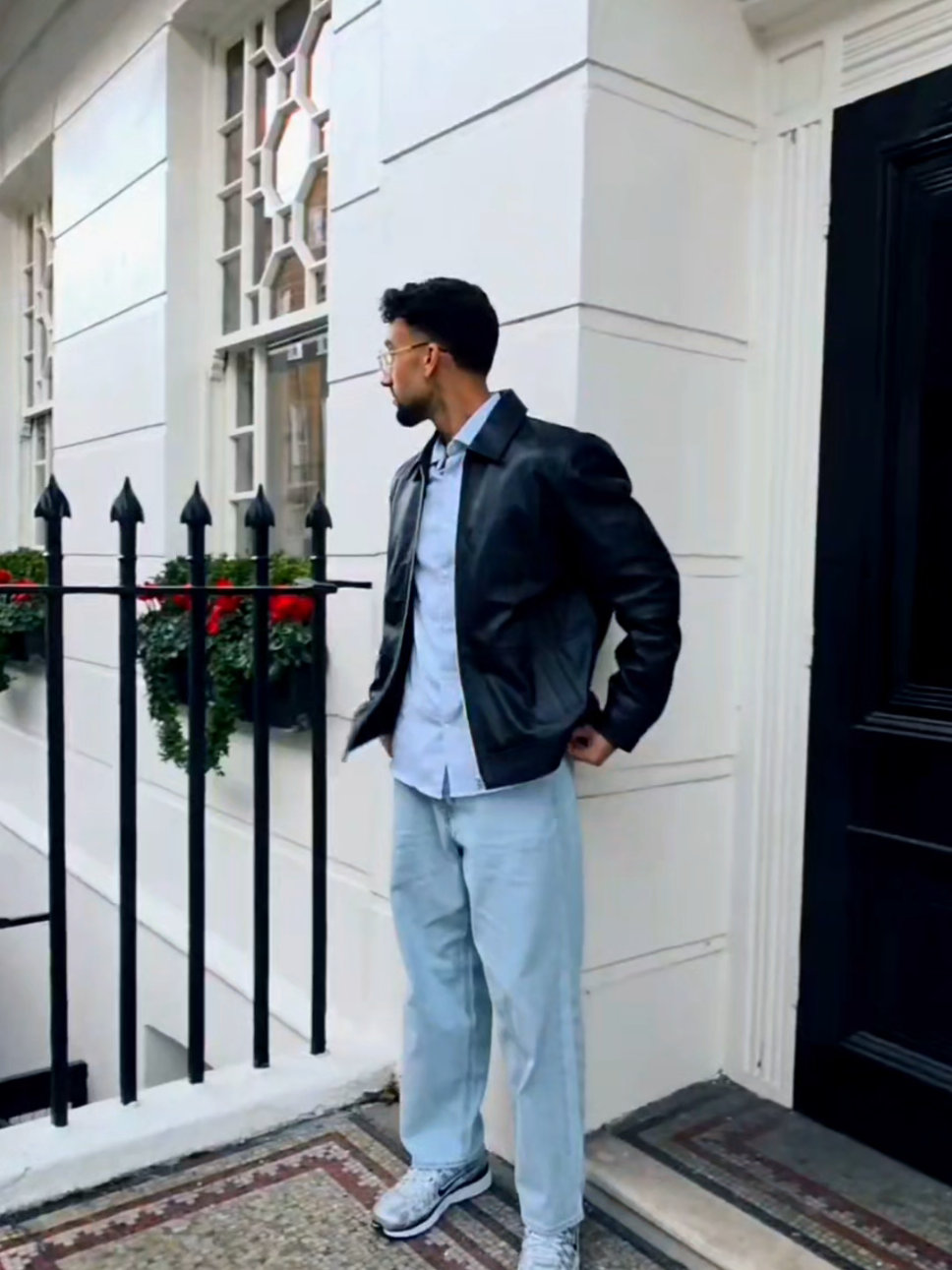 Some days it’s not about doing too much just letting the fit do the talking. Calm tones, clean lines, quiet confidence. #streetwear #mensfashion #fy#fallfashion  #fashion 