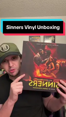 Unboxing the Sinners Score by Ludwig Goransson @Mutant  #sinners #ryancoogler #vinyl #physicalmedia #sinnersmovie 