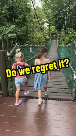Do we regret these decisions???? #FamilyTravel #travelwithkids 