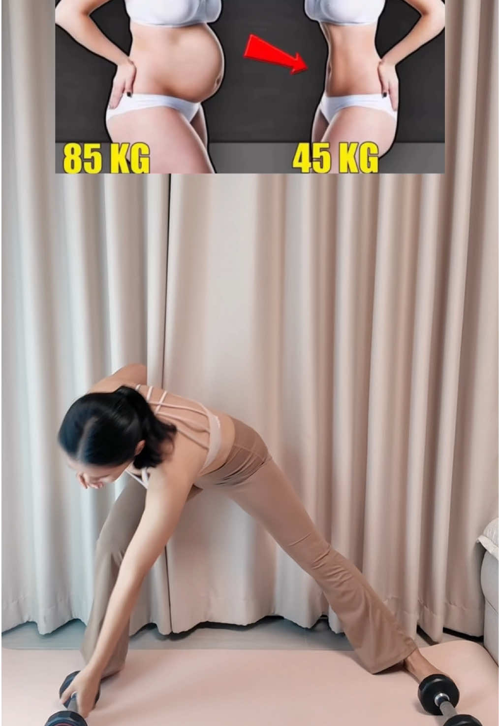 ออกกำลังกายกันจ้า #ออกกําลังกาย #ออกกําลังกายที่บ้าน #ออกกําลังกายง่ายๆได้ที่บ้าน 