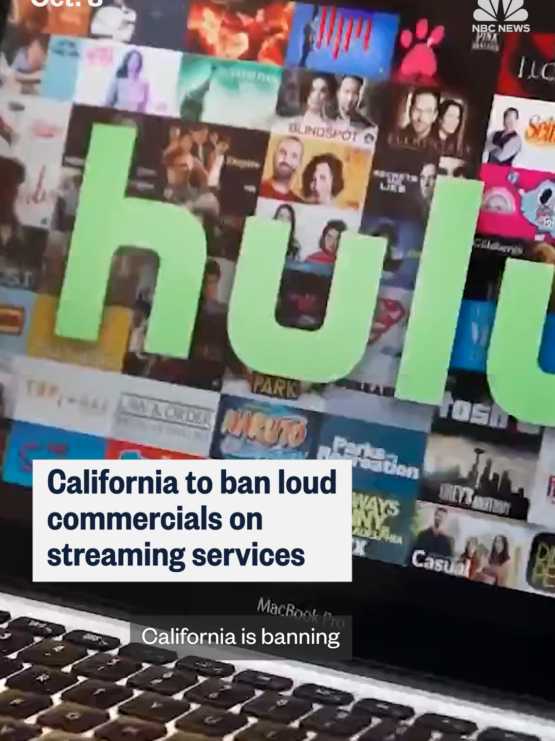 #California has passed a law to ban loud commercials on streaming platforms like #Netflix and #Hulu.