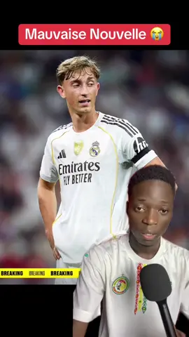 🚨Dean Huijsen est blessé pour 15 jours 😭 #realmadrid 