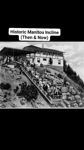 🚃 The Historic Manitou Springs Incline (Manitou Springs, Colorado).  Long before the Manitou Springs Incline became the premier test piece for one's fitness level, it tested one's nerves via descending steeply down the side of Manitou Mountain. Operating since 1908, the Manitou Incline created smiles and memories until closing in 1990. In 2013, the Incline became legal for public use...and people have been hiking the former railway ever since. The route ascends ~2,000 feet in less than 1-mile...at a grade of between 43%-63%. Did you ride the Incline when it was still in operation? Hiked it? Both? 📸 Pictures #1-#4: Various photos of the Manitou Incline courtesy of the PPLD Digital Archives. Check the photos for more info. 📸Pictures #5-#11: Photos by me. . . . --------------------------------- #manitousprings 