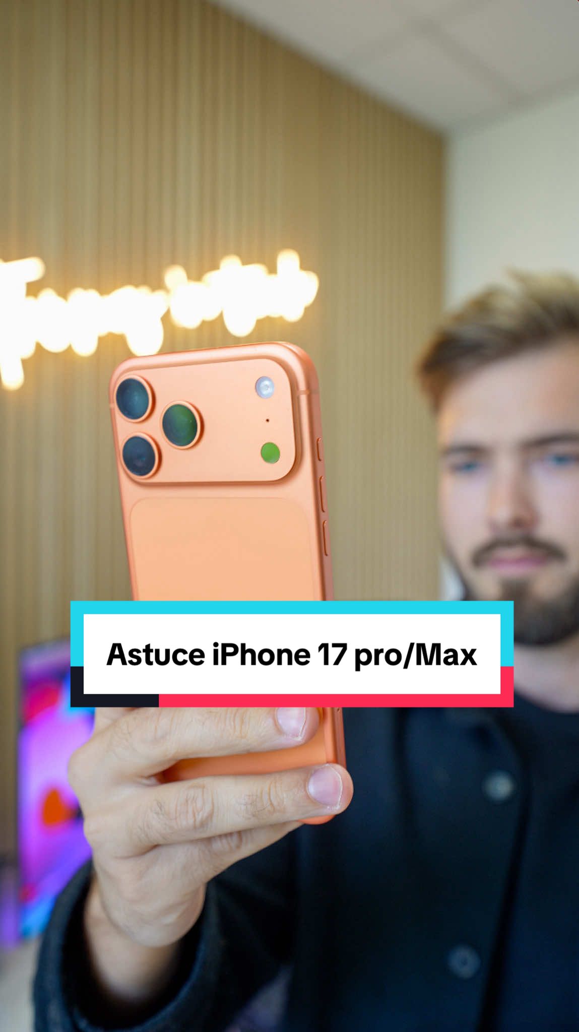 Astuce iPhone 17 pro/Max 