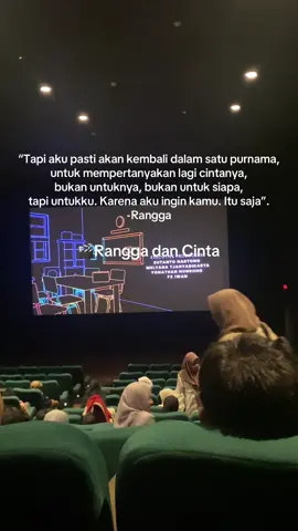 Dari film ini, saya belajar bahwa cinta dapat diungkapkan lewat hal-hal sederhana, seperti puisi sederhana yang Rangga tulis untuk Cinta. #ranggadancinta 