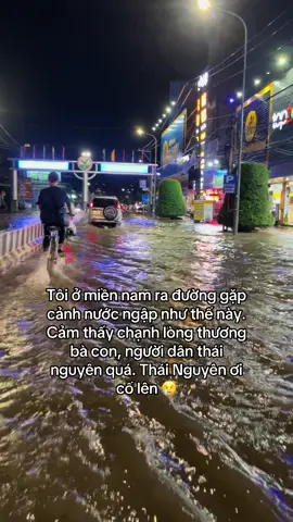 Cầu mong cho người dân thái nguyên trong cảnh mưa bảo lũ lụt như thế này bình an hết. Cố lên thái nguyên ơi 😢💪 #vĩnhlong #tháinguyên #lũlụt 